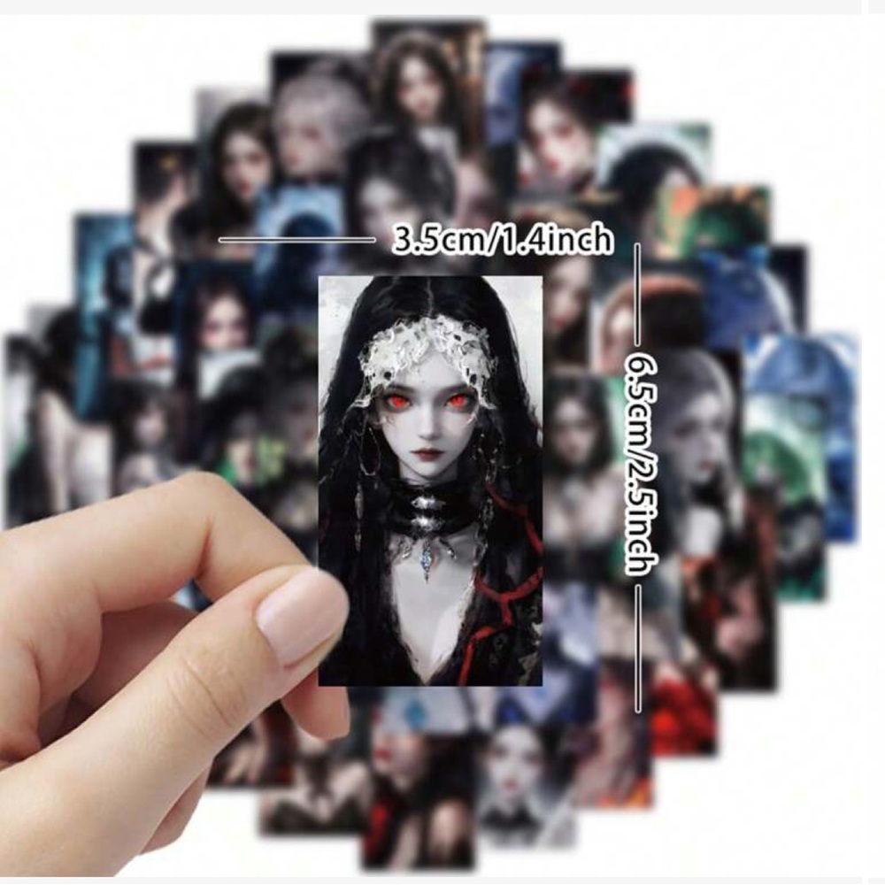 🀄️Gothic Manga Sticker Set🀄️ - Picture 2 of 2